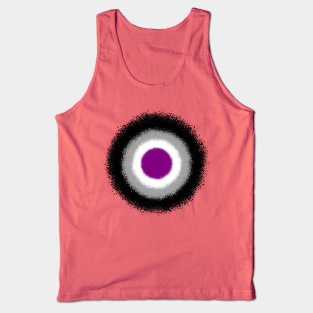 Hoop Dynamics Icon - Asexual Pride Tank Top by panicdote